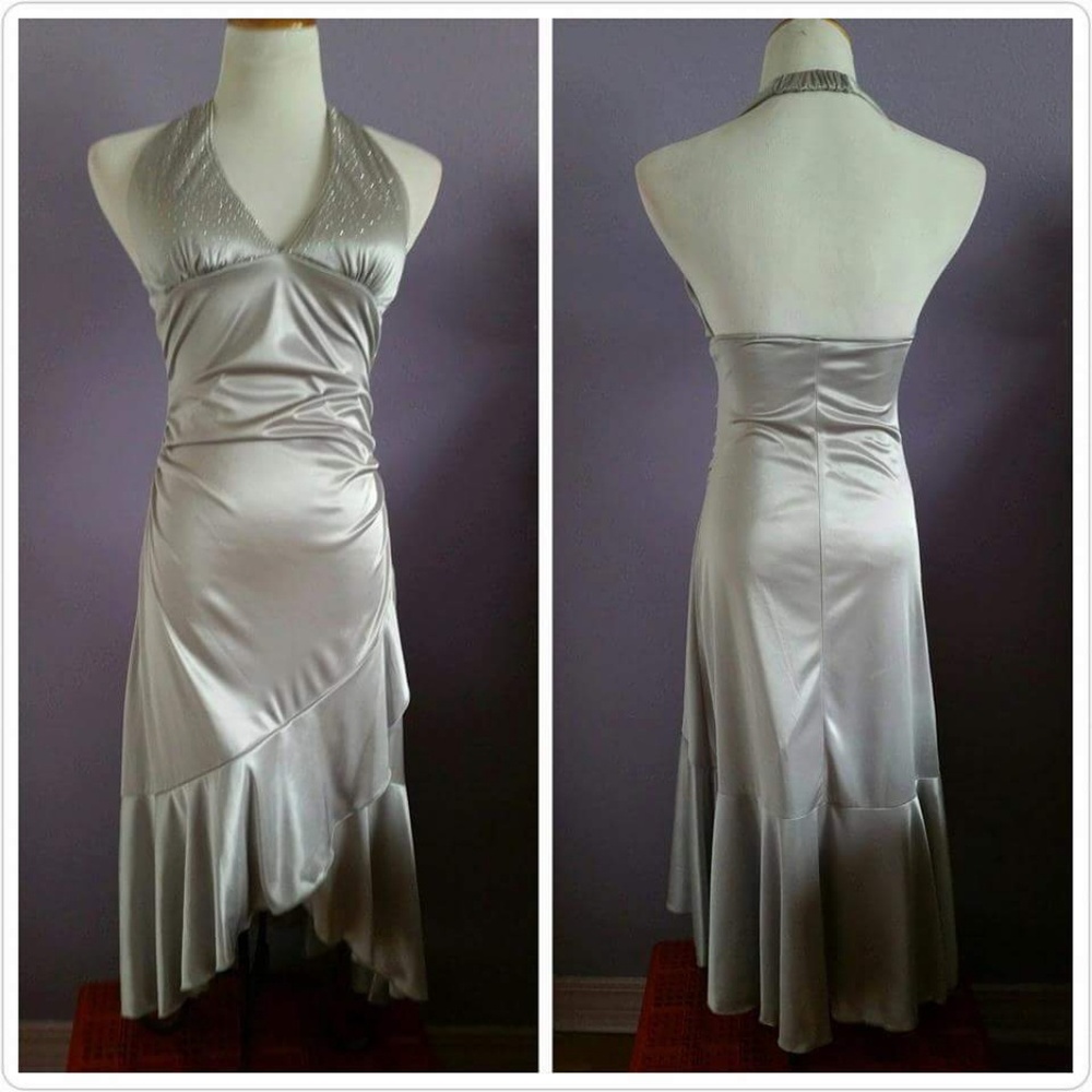 Ruby Rox Gray Party Dress